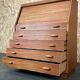 60s 70s Teak Secretary Danish Modern Desk Dyrlund Design Denmark 60s 70s