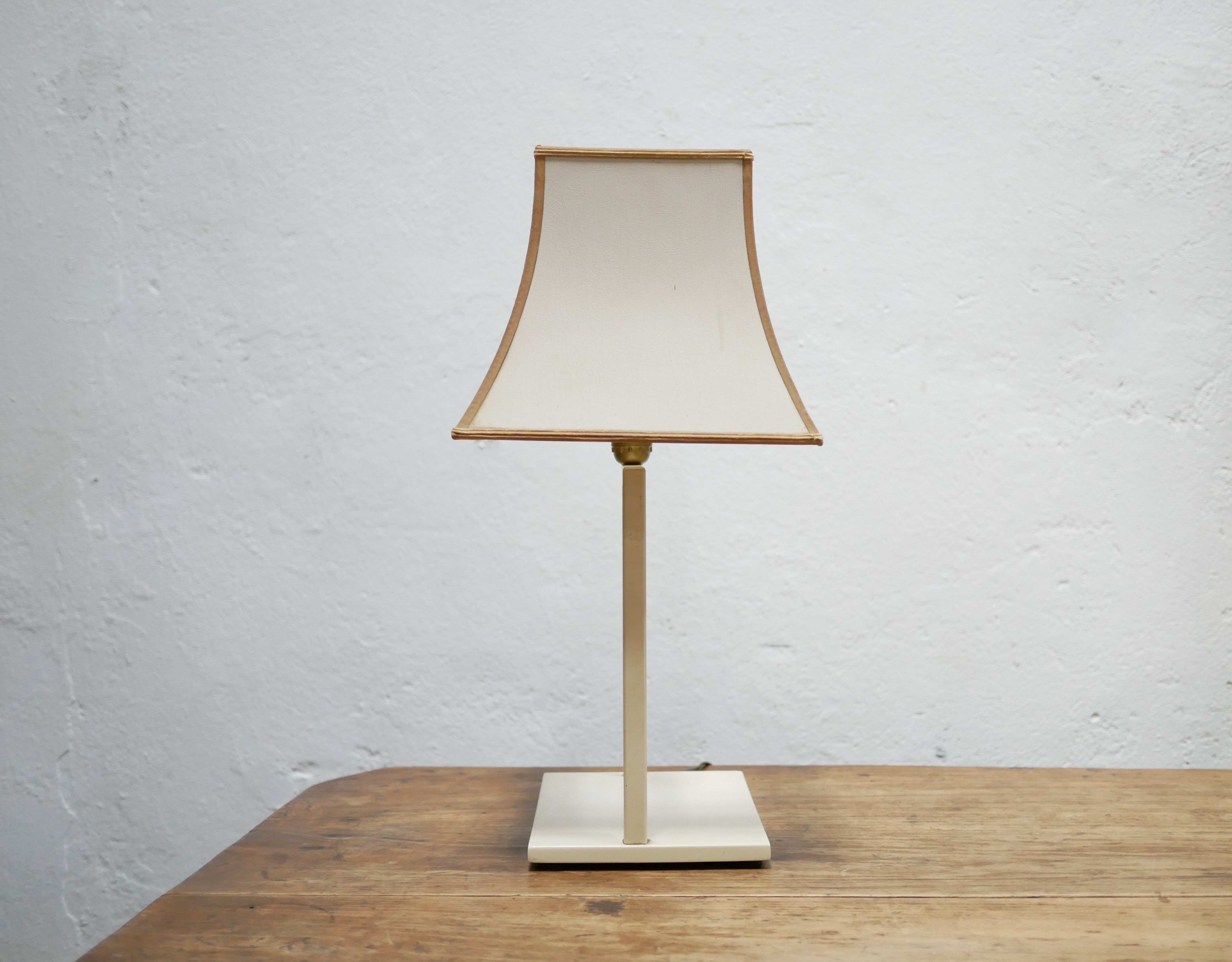 White vintage Phanera lamp