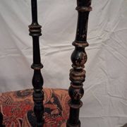 Chaise Napoléon III en bois noirci