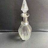 Large decanter - Louis Philippe - Strong crystal and silver