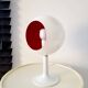 Space age eyeball tafellamp, Anvia, wit metaal, jaren 1960