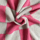 Crochet plaid, vintage blanket 80X90cm