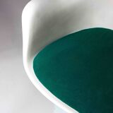 Large set of 8 tulip armchairs by Eero Saarinen for Knoll International, 1970s
