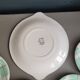 Dessert service - Dish and 4 plates Hossegor pottery from Salins - Ref 916