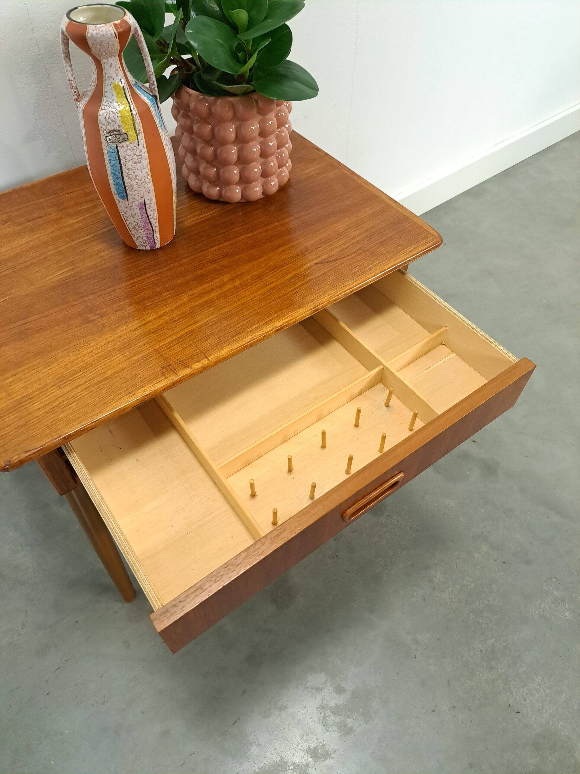 Veneer sewing chest of drawers from Sweden