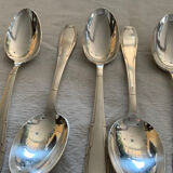12 silver-plated spoons