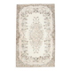 6x9 Cream & Brown Oriental Vintage Rug, 175x290Cm
