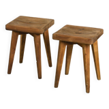 Stools by Christian Durupt, Meribel circa 1960