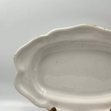 Oval flat Moustiers XVIIIth