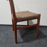 Set of 4 vintage teak dining chairs