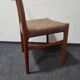 Set of 4 vintage teak dining chairs