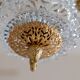 Glass and brass hanging 1950s