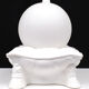 Lampe de table coussins en céramique globe 1970s italie
