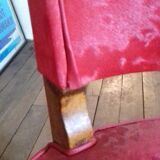 6 leatherette chairs