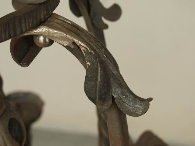 Lustre en fer forgé
