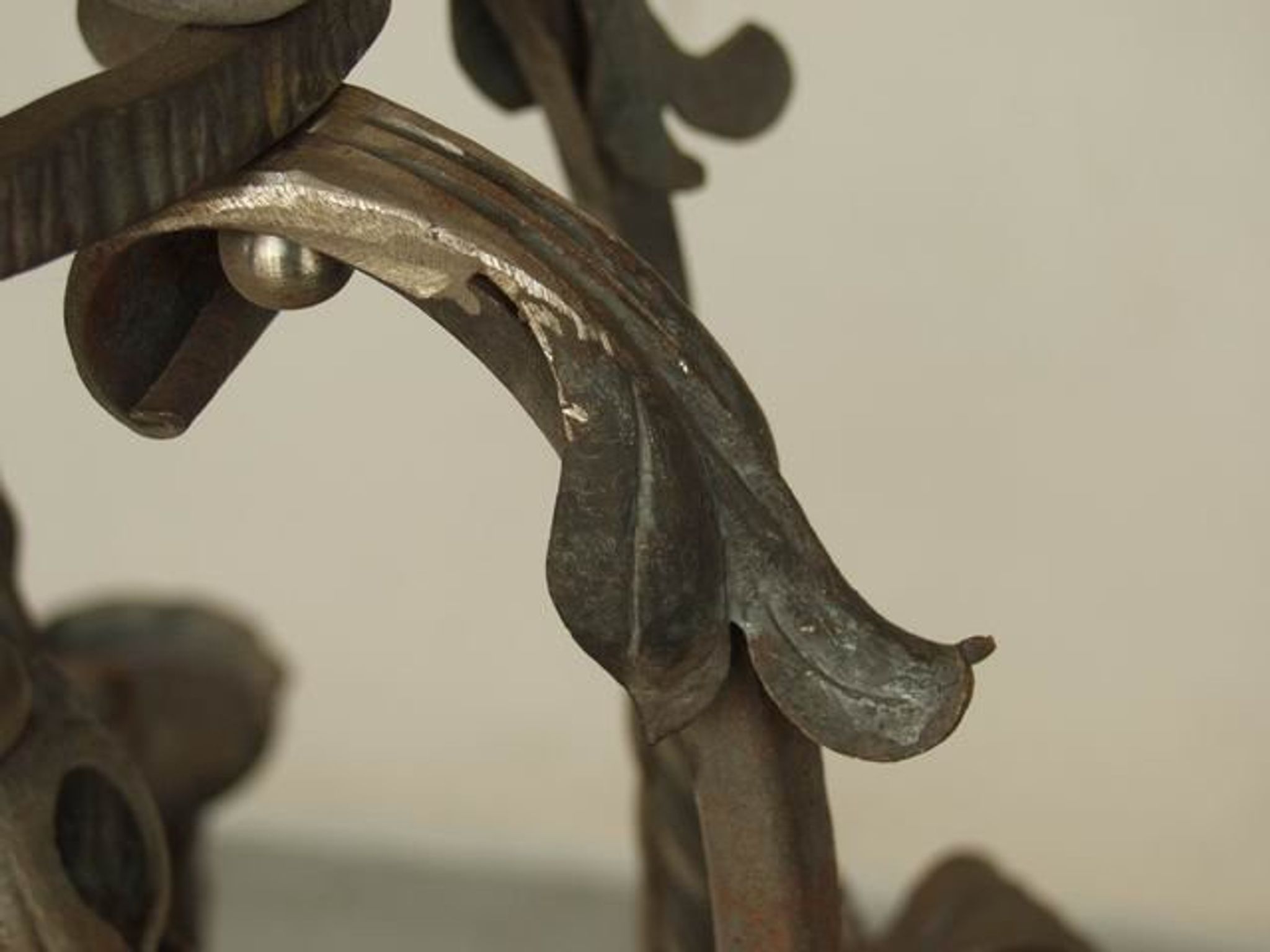 Lustre en fer forgé