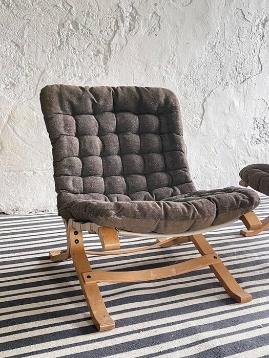 Mid-century Siesta lounge chair attributed to Ingmar Relling 1960s