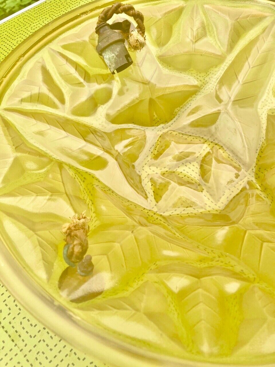 Art deco washbasin ceiling lamp, frosted glass satin