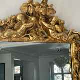 Mirror XVIIIth italian baroque 142x118cm
