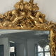 Mirror XVIIIth italian baroque 142x118cm