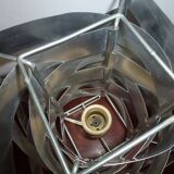 Uranus lamp by Max Sauze, aluminum creation from the 70s