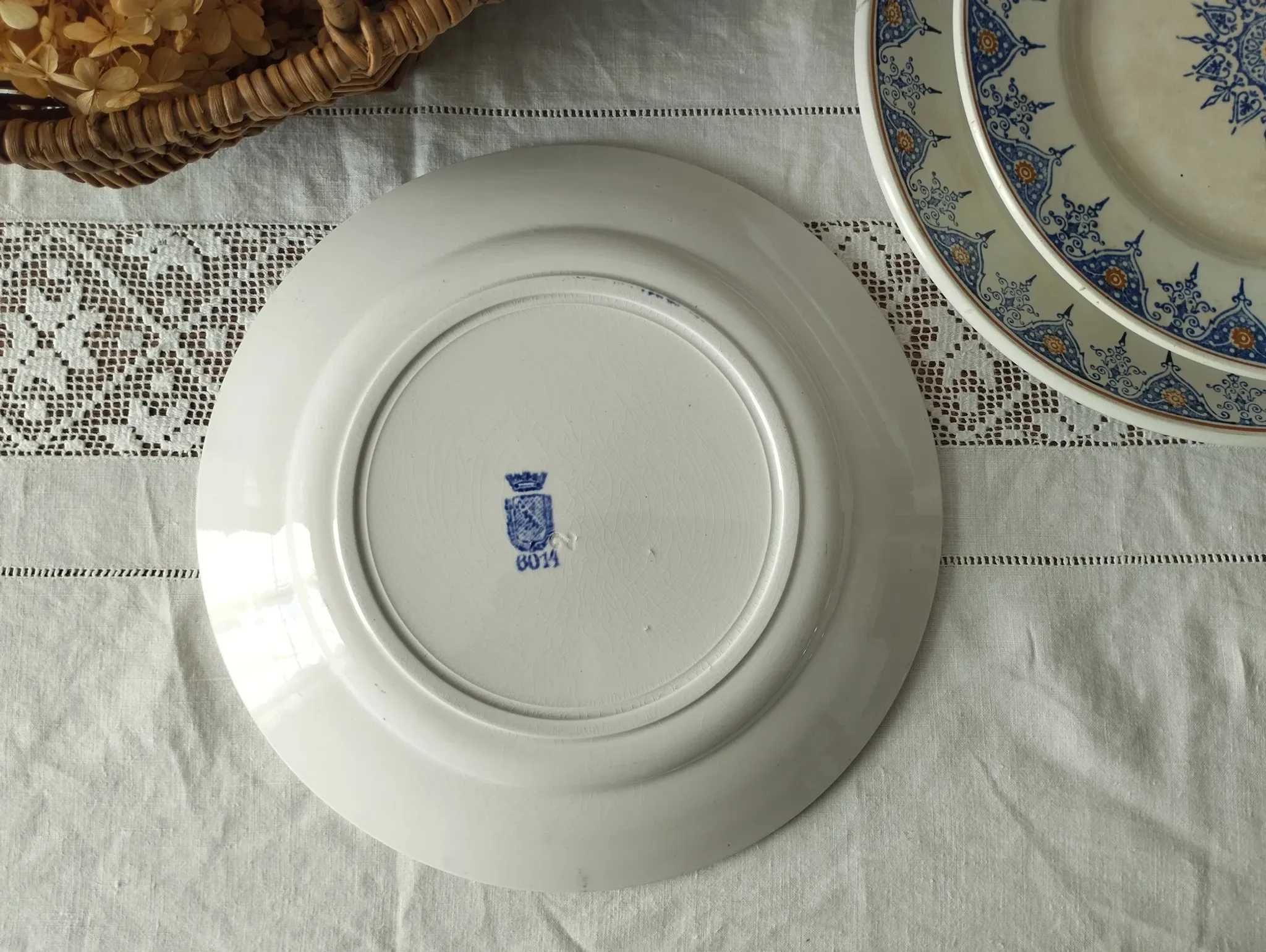 Lot de 3 plats Saint-Amand « 6014 »
