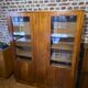 Art Deco mahogany library from the 1930s.