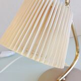 Bedside lamp with pleated day blinds, vintage 60