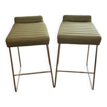 Paire de tabourets de bar design Allermuir – Modèle Tommo