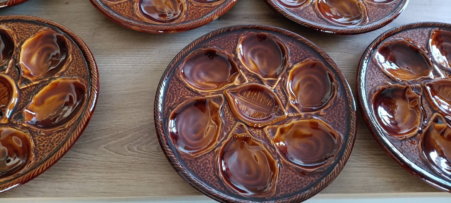 6 plates of oysters barbotine st clement