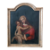 Old oil painting on canvas "Virgin Mary with Child"