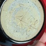 Contemporary ceramic soliflore to identify 9 x H 11 cm