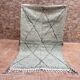 Small Moroccan Berber rug (Zanafi kilim) for bedroom and living room.