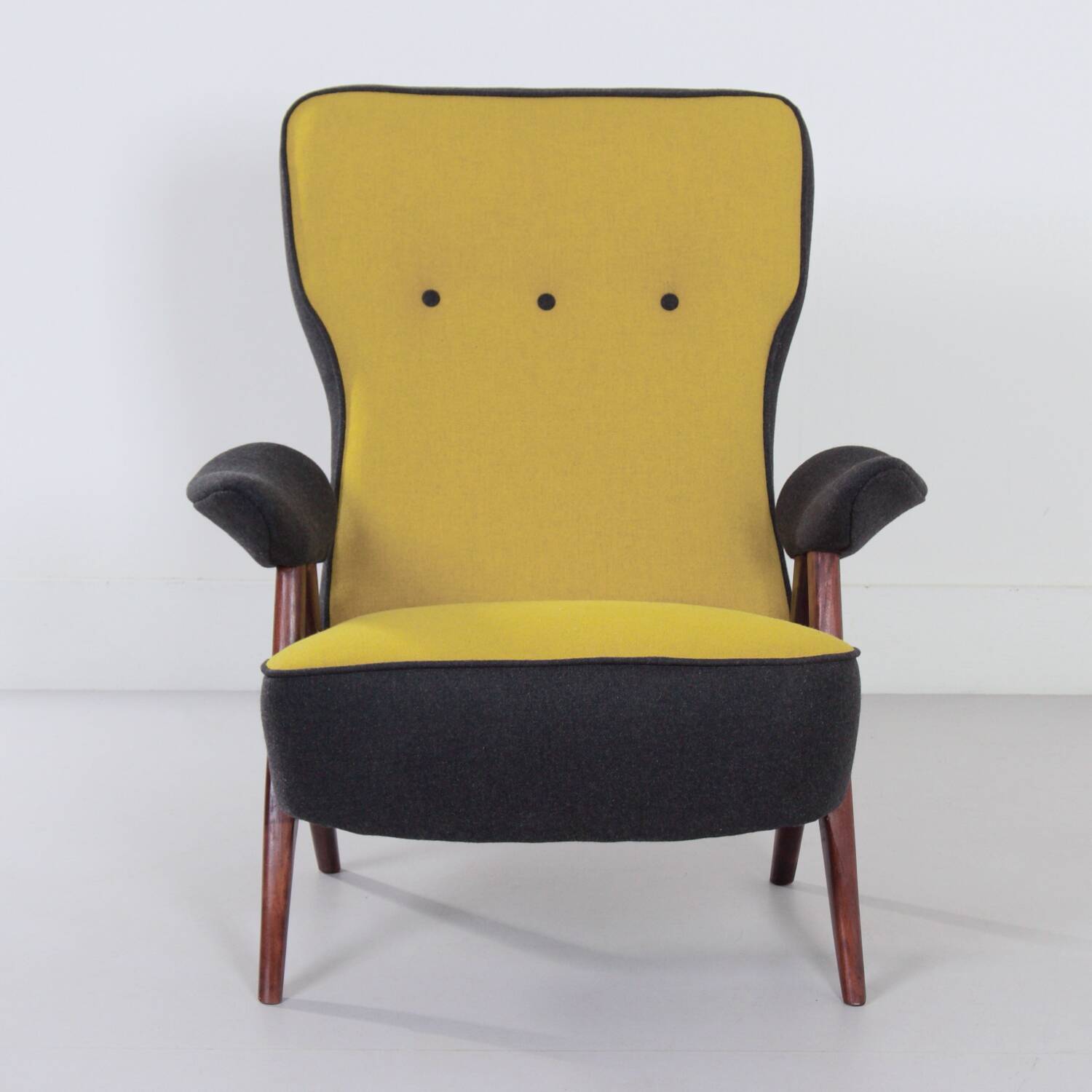Fauteuil Modèle 105 Hairpin par Theo Ruth pour Artifort, 1950s