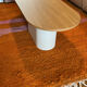 Noo.ma Looi Coffee Table – Wood & Beige – Scandinavian Design