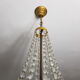 Basket chandelier with stamps