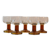 Verres années 70