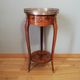 Pedestal table or harness in rosewood marquetry Louis XV style