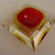 Sommerso Murano Glass Ashtray, Italy, 1960s
