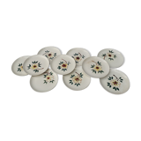 10 assiettes à dessert ceranord