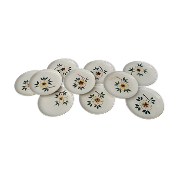 10 ceranord dessert plates