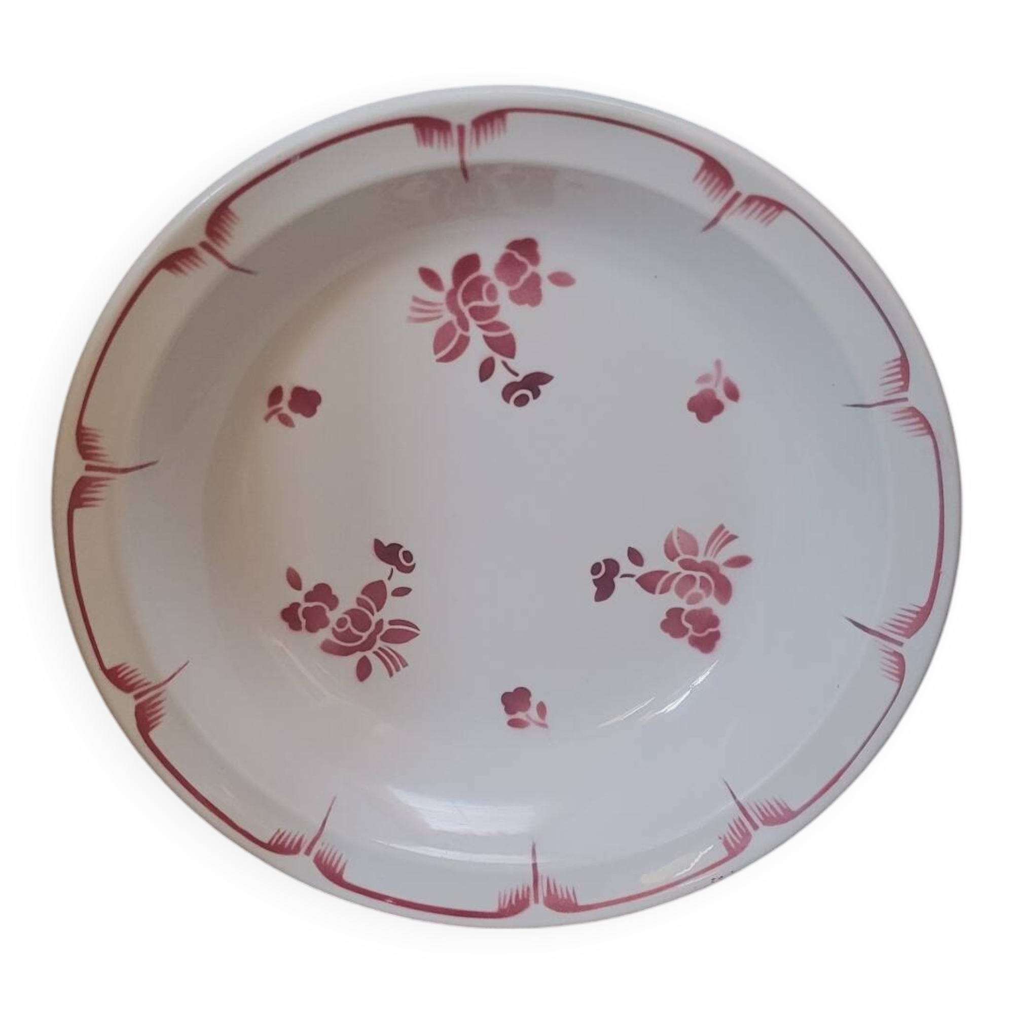 30s round hollow dish