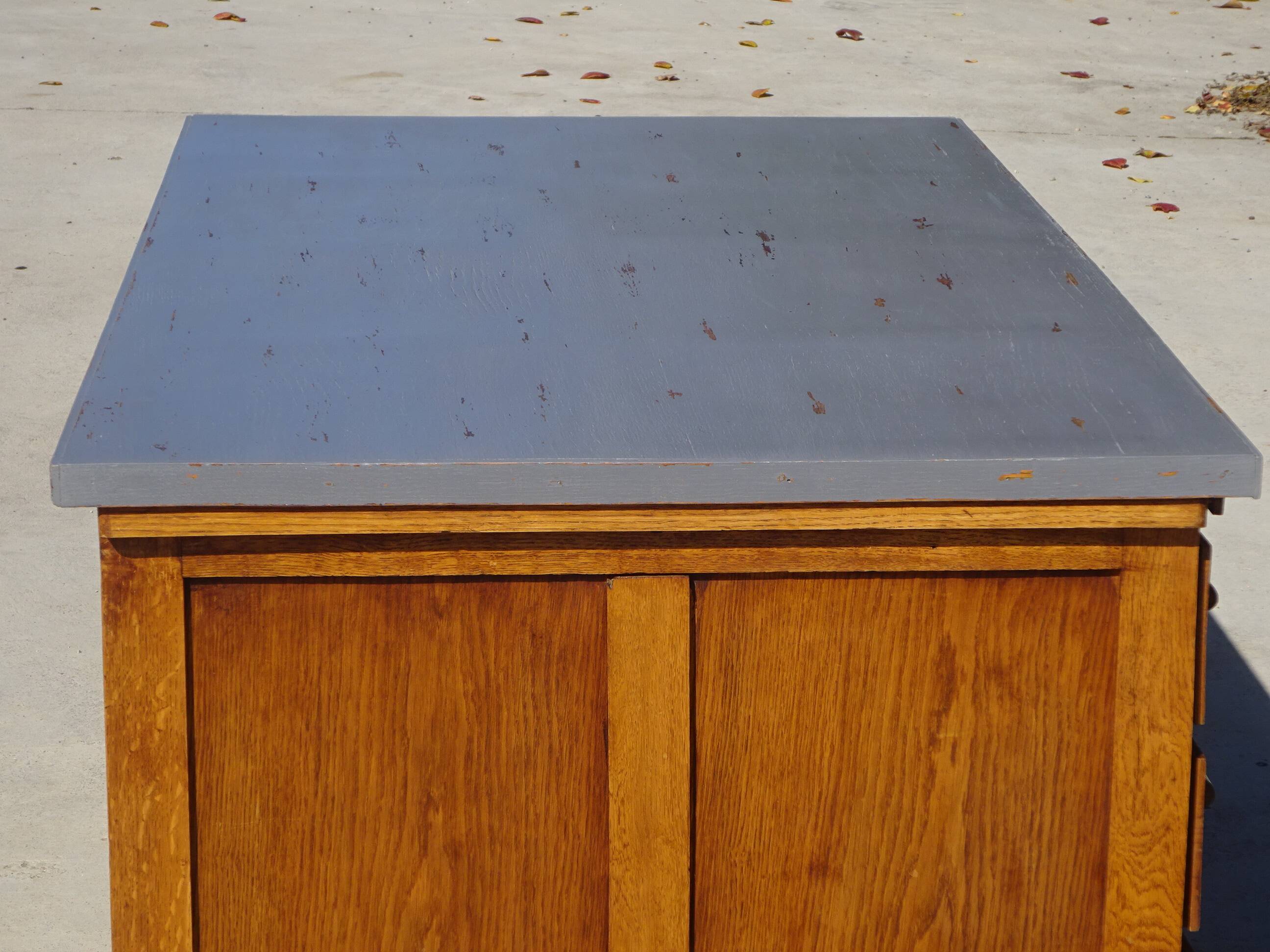 Grand bureau vintage