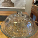 Glass cake or cheese display