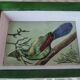 Porcelain catchall Limoges parrot motif