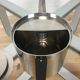 Arne Jacobsen stainless steel teapot and milk pot, Cylinda Line, by Stelton