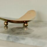 Vintage plate in mixed precious metals