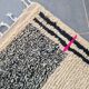 Tapis berbère en laine naturelle fait main