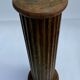 Louis XVI style column cannelee wooden pearl for sculpture