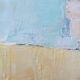 Modern painting - abstract Mediterranean landscape